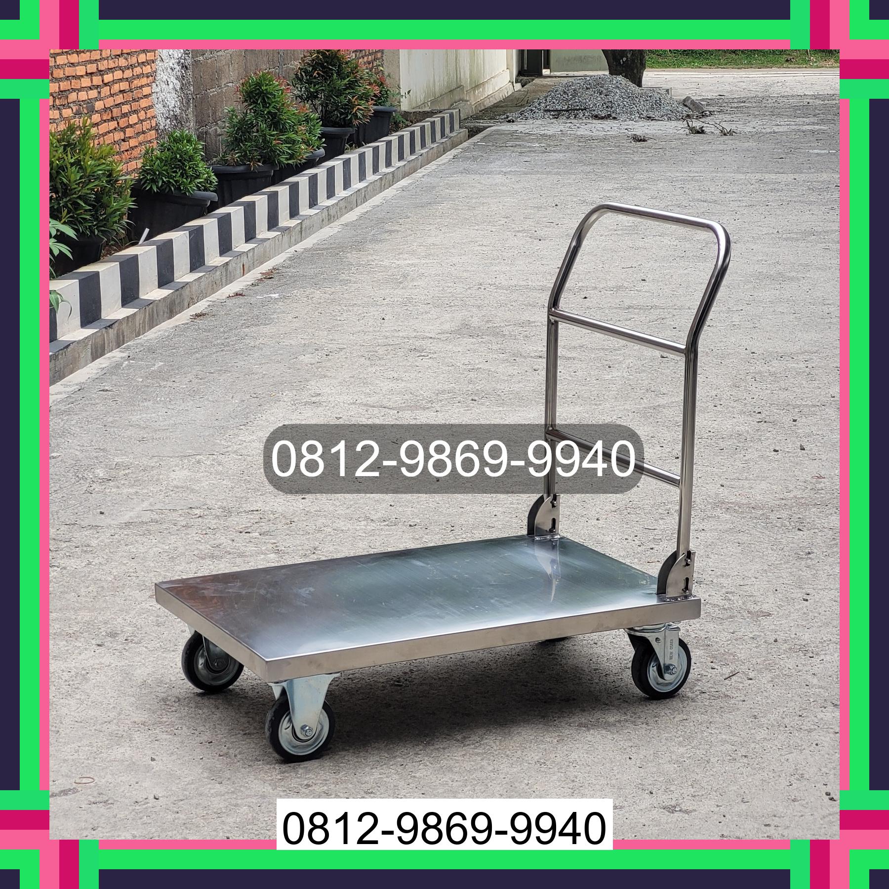 0812-9869-9940 Terbaik, Jual Handtruck Hand Truck 500 kgg & 300 kg | Troli Barang | Troli lipat | Troli angkut Pangaribuan