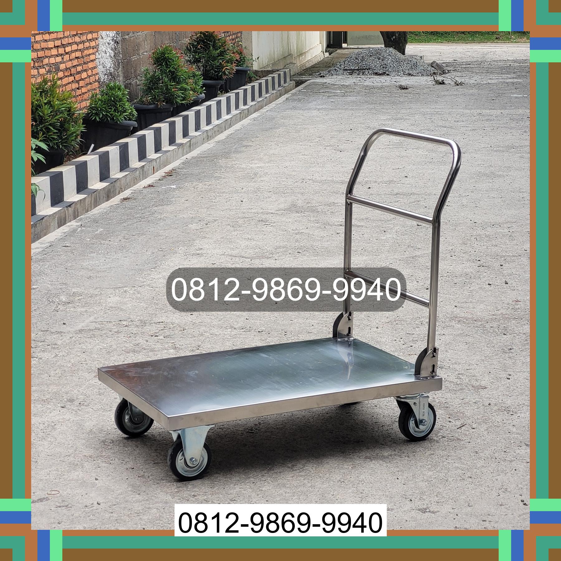0812-9869-9940 Terbaik, Jual Handtruck Hand Truck 500 kgg & 300 kg | Troli Barang | Troli lipat | Troli angkut Pegajahan