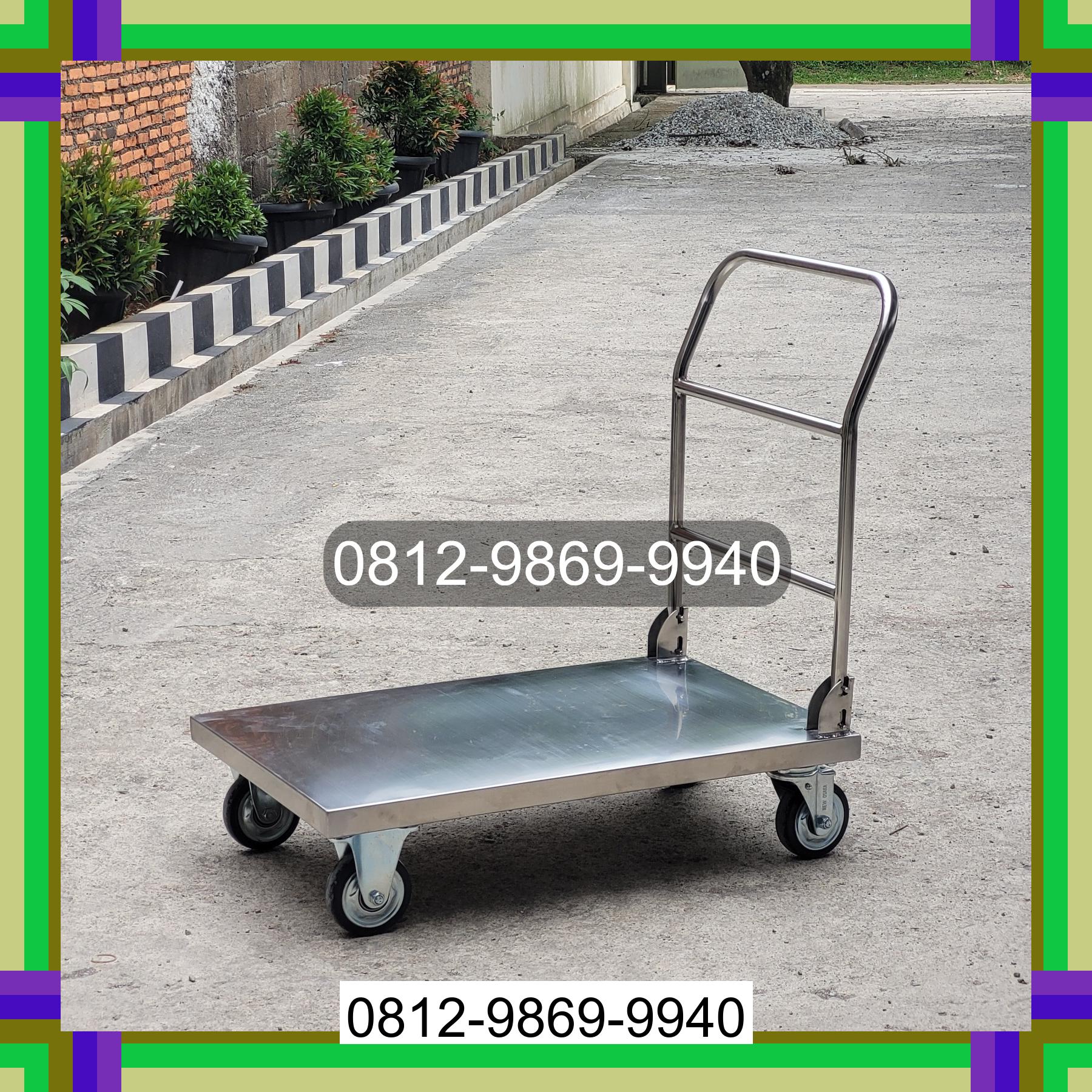 0812-9869-9940 Terbaik, Jual Handtruck Hand Truck 500 kgg & 300 kg | Troli Barang | Troli lipat | Troli angkut Pemulutan