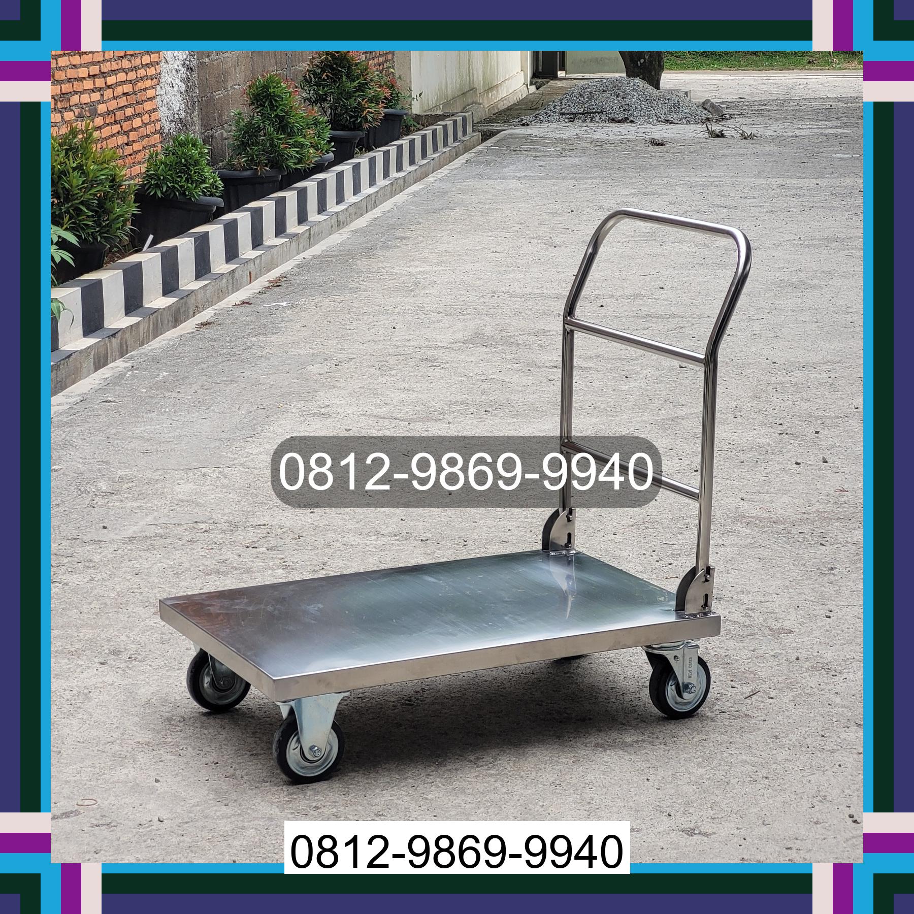 0812-9869-9940 Terbaik, Jual Handtruck Hand Truck 500 kgg & 300 kg | Troli Barang | Troli lipat | Troli angkut Pengandonan