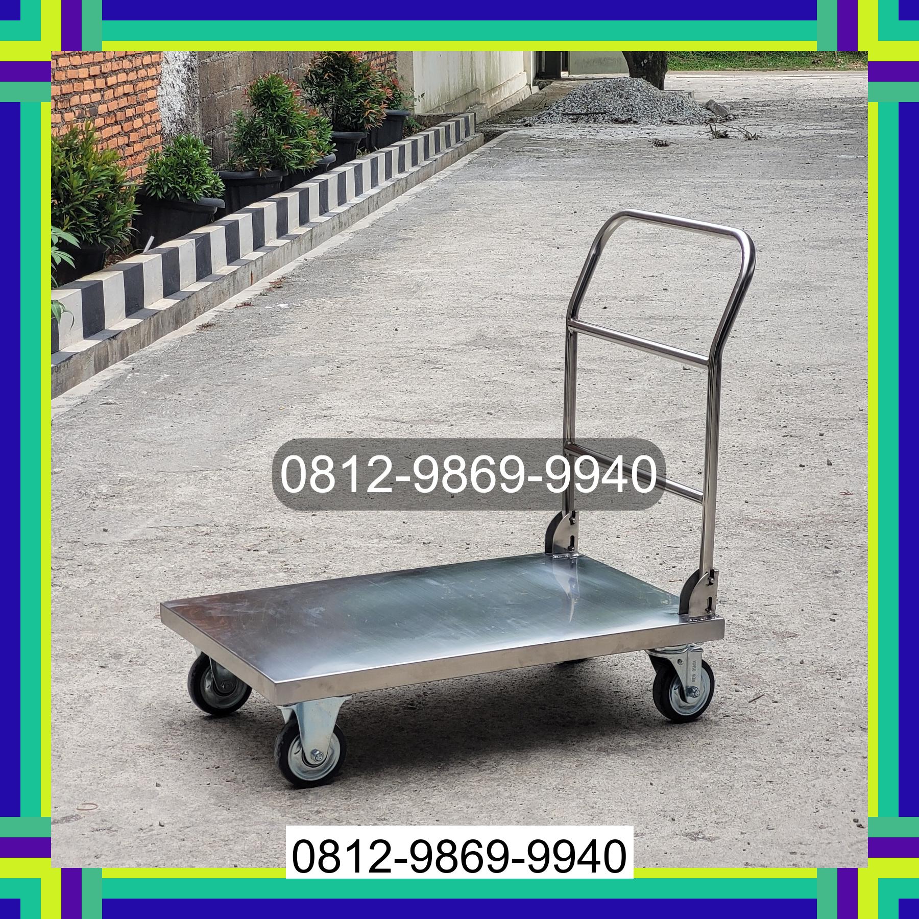 0812-9869-9940 Terbaik, Jual Handtruck Hand Truck 500 kgg & 300 kg | Troli Barang | Troli lipat | Troli angkut Puncak Jaya