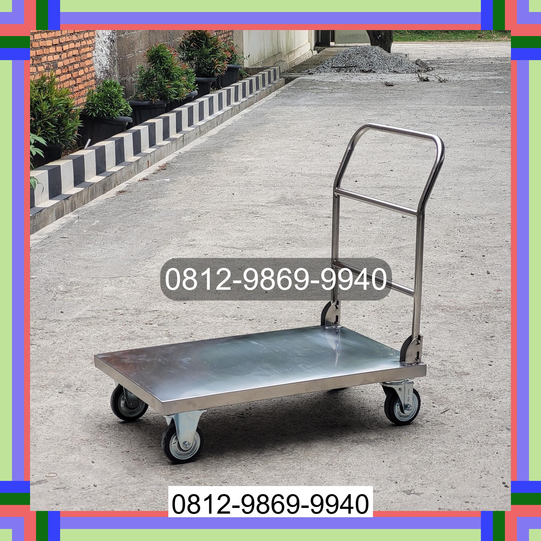 0812-9869-9940 Terbaik, Jual Handtruck Hand Truck 500 kgg & 300 kg | Troli Barang | Troli lipat | Troli angkut Purworejo