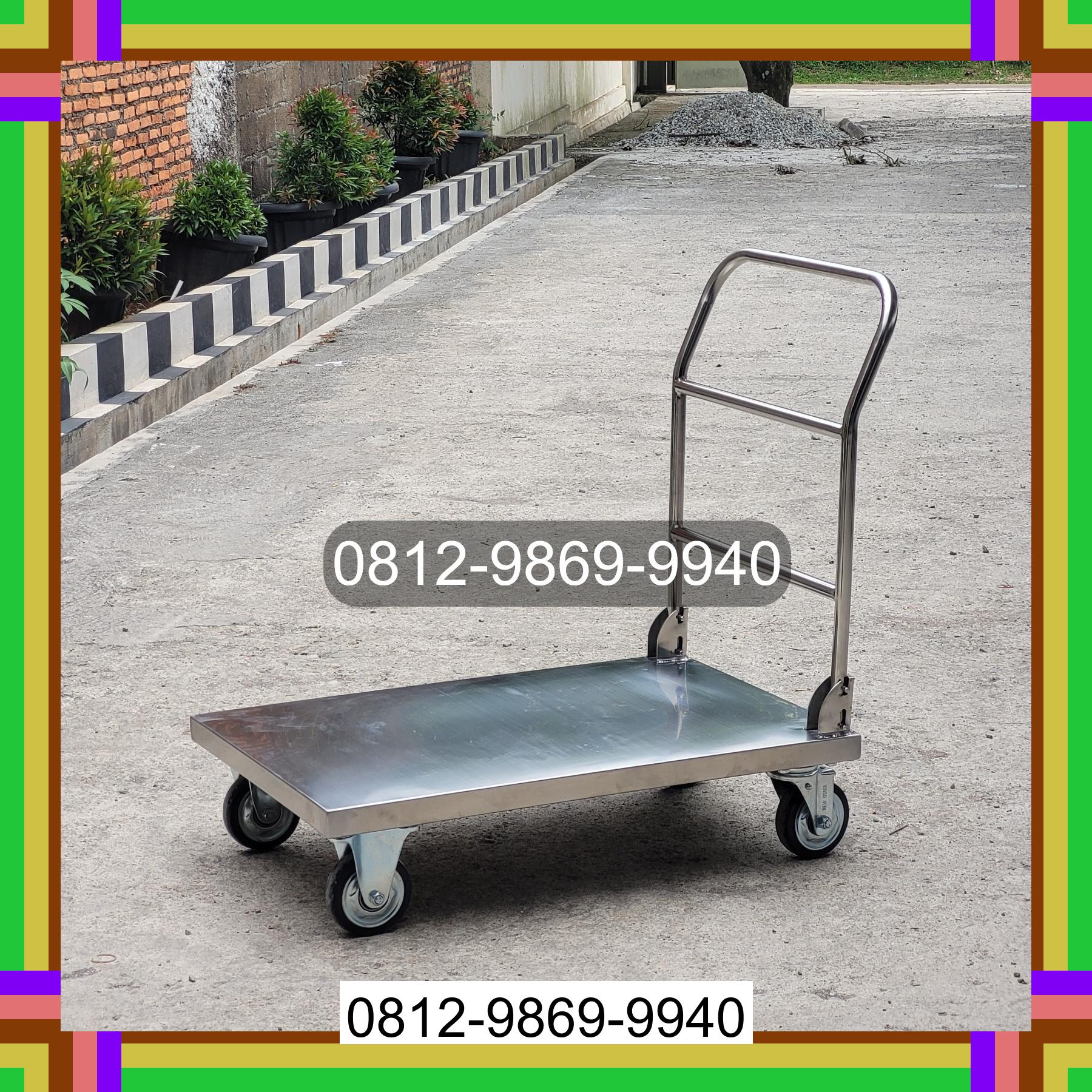 0812-9869-9940 Terbaik, Jual Handtruck Hand Truck 500 kgg & 300 kg | Troli Barang | Troli lipat | Troli angkut Rungan Hulu