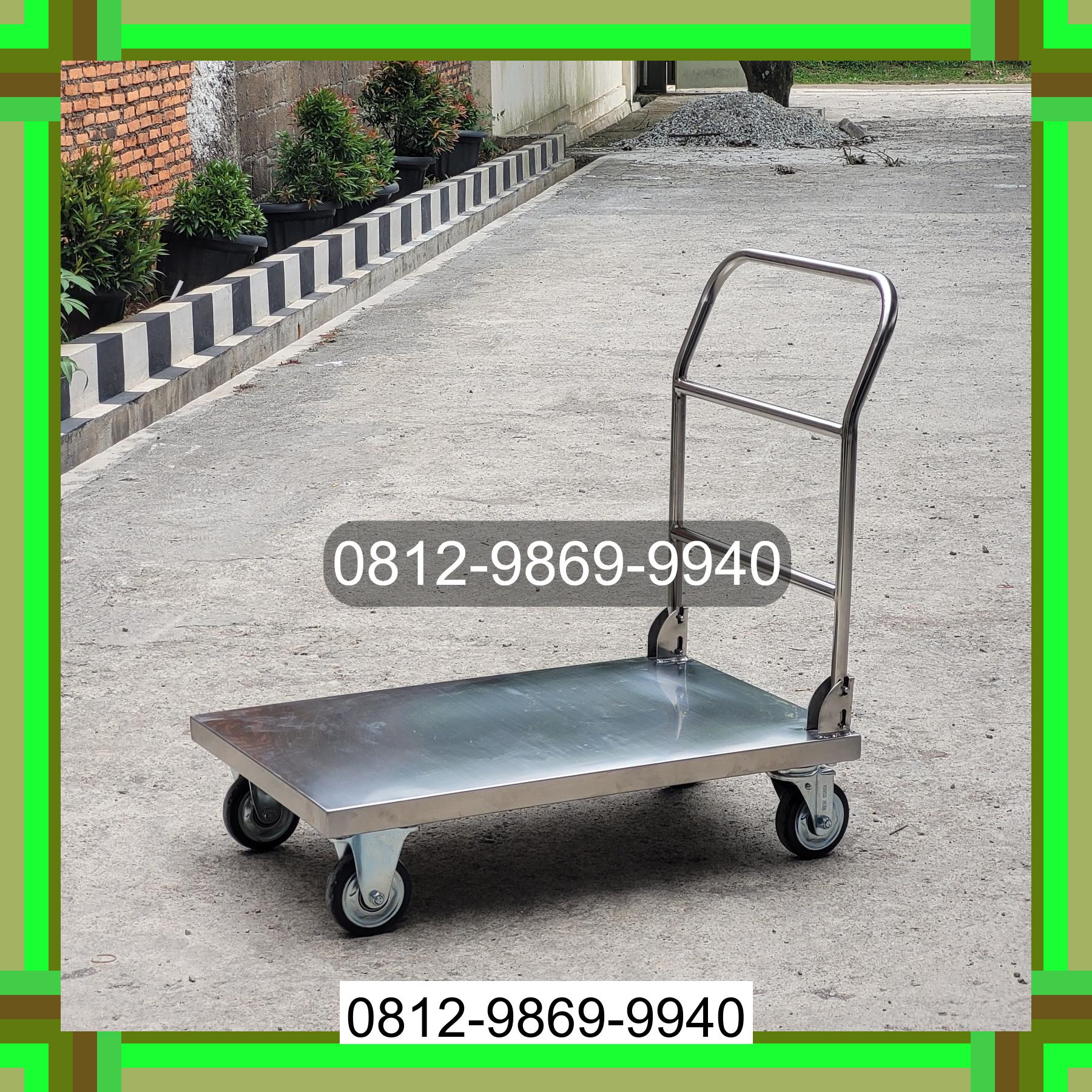 0812-9869-9940 Terbaik, Jual Handtruck Hand Truck 500 kgg & 300 kg | Troli Barang | Troli lipat | Troli angkut Sabbang