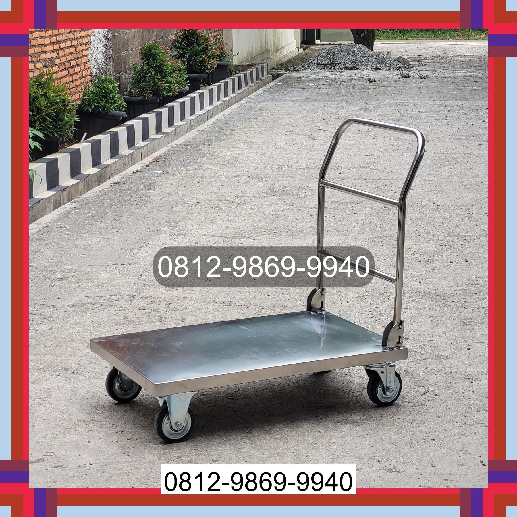 0812-9869-9940 Terbaik, Jual Handtruck Hand Truck 500 kgg & 300 kg | Troli Barang | Troli lipat | Troli angkut Sagalaherang