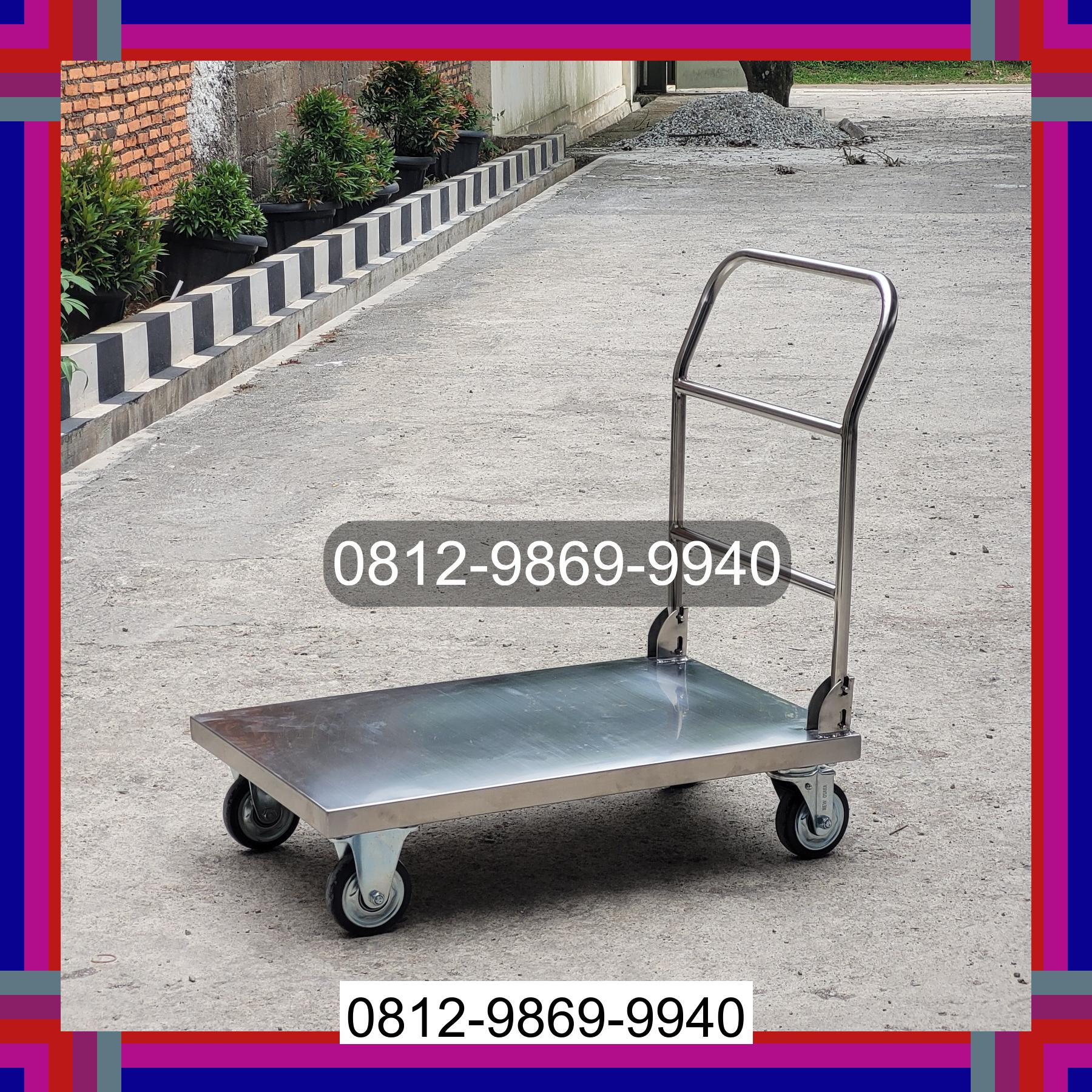 0812-9869-9940 Terbaik, Jual Handtruck Hand Truck 500 kgg & 300 kg | Troli Barang | Troli lipat | Troli angkut Silinda