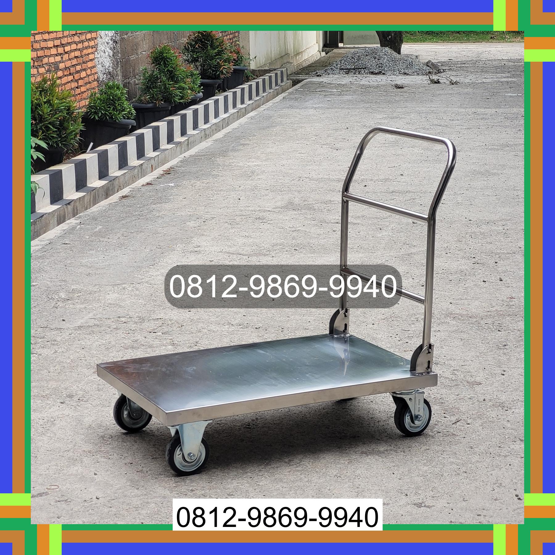 0812-9869-9940 Terbaik, Jual Handtruck Hand Truck 500 kgg & 300 kg | Troli Barang | Troli lipat | Troli angkut Simpang
