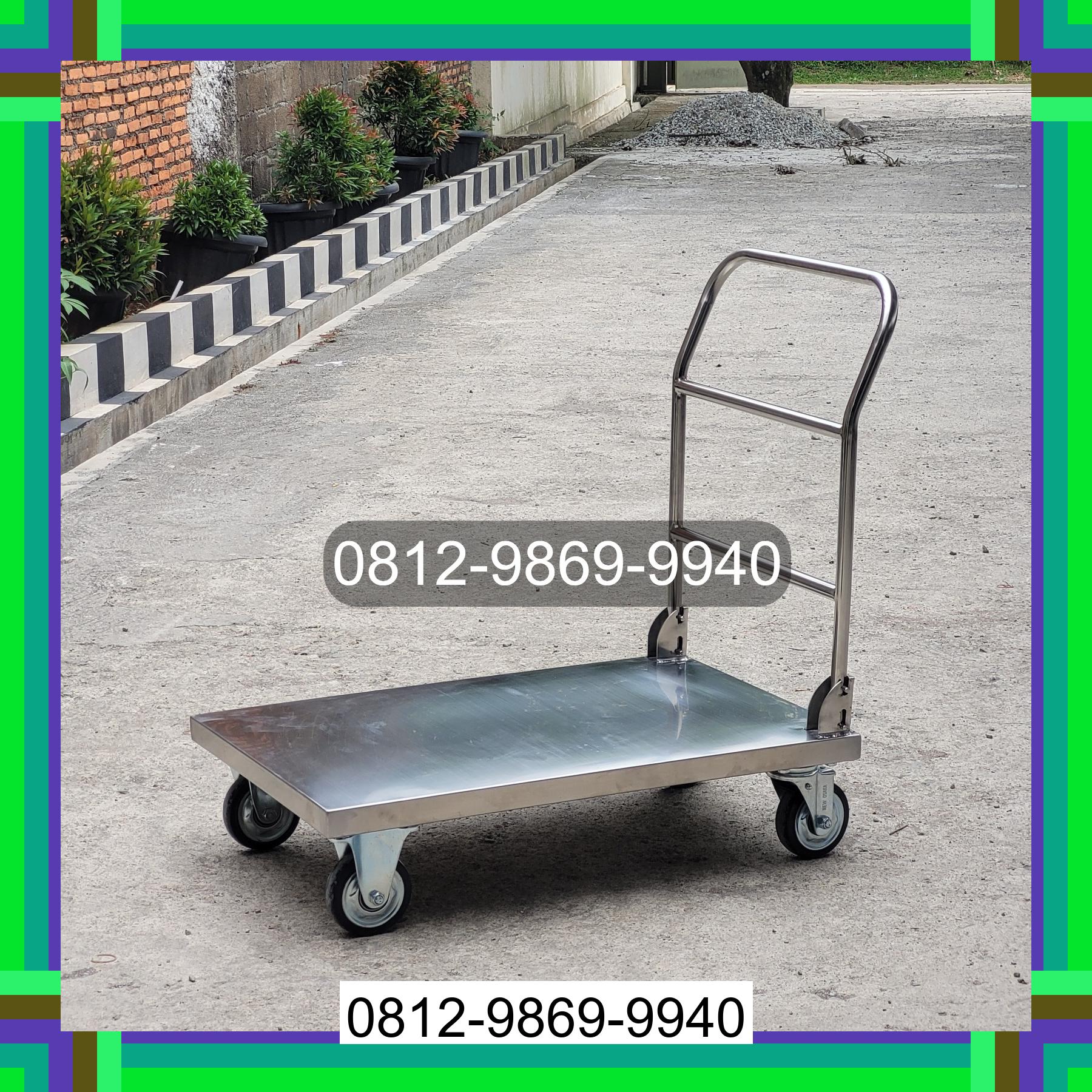 0812-9869-9940 Terbaik, Jual Handtruck Hand Truck 500 kgg & 300 kg | Troli Barang | Troli lipat | Troli angkut Simpang Kanan