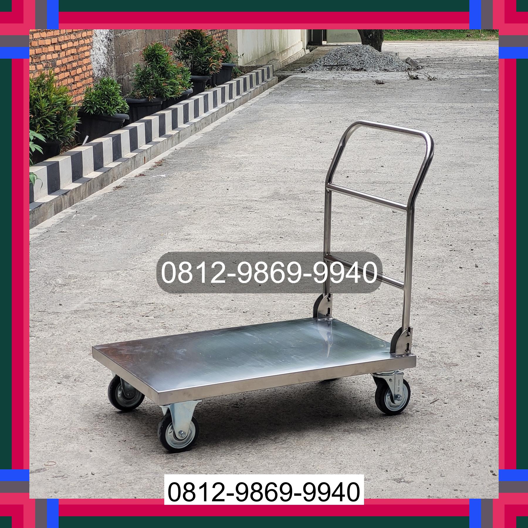 0812-9869-9940 Terbaik, Jual Handtruck Hand Truck 500 kgg & 300 kg | Troli Barang | Troli lipat | Troli angkut Sirapit