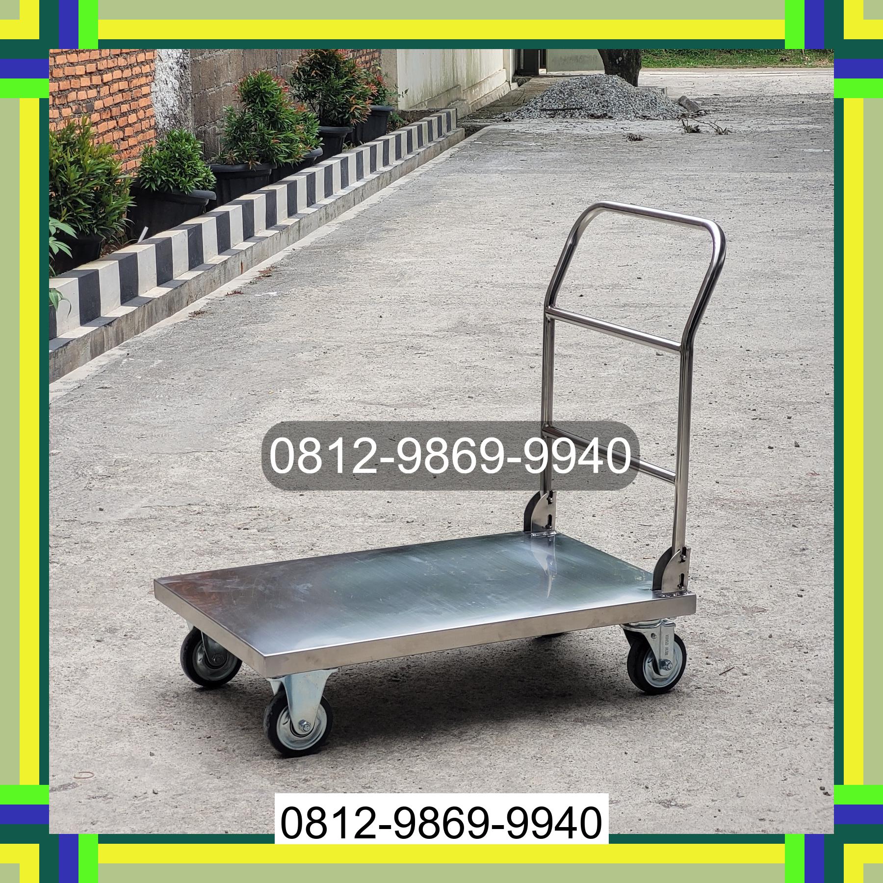 0812-9869-9940 Terbaik, Jual Handtruck Hand Truck 500 kgg & 300 kg | Troli Barang | Troli lipat | Troli angkut Tebo