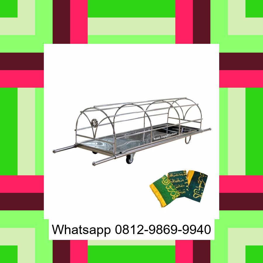 0812-9869-9940 Terbaik, Jual Keranda Mayat / Keranda Jenazah / Kurung batang stainless Atsy