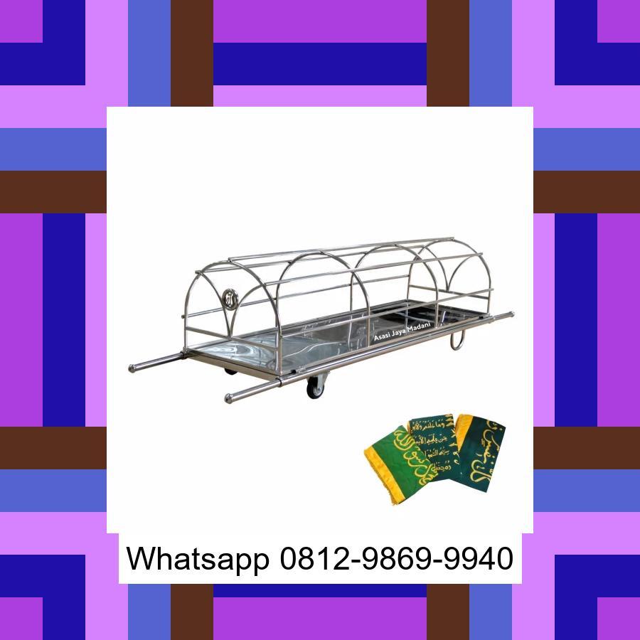 0812-9869-9940 Terbaik, Jual Keranda Mayat / Keranda Jenazah / Kurung batang stainless Bandongan