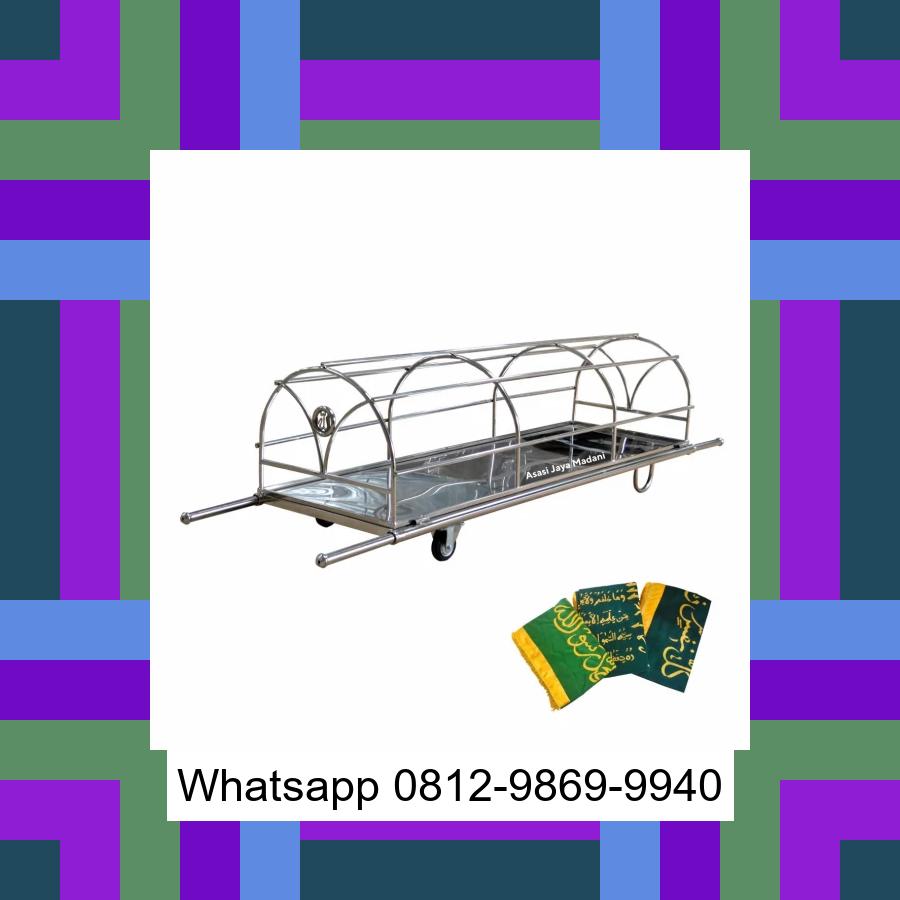 0812-9869-9940 Terbaik, Jual Keranda Mayat / Keranda Jenazah / Kurung batang stainless Banggae Timur