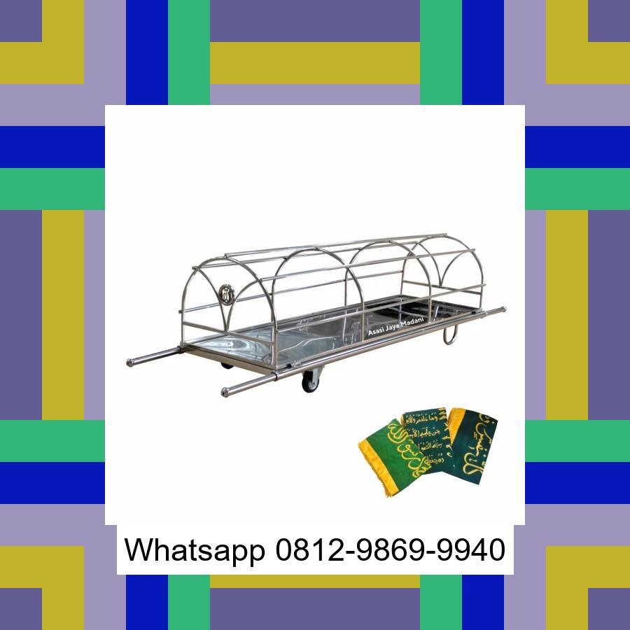 0812-9869-9940 Terbaik, Jual Keranda Mayat / Keranda Jenazah / Kurung batang stainless Bangli