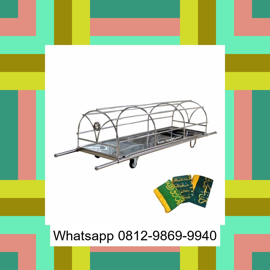 0812-9869-9940 Terbaik, Jual Keranda Mayat / Keranda Jenazah / Kurung batang stainless Blitar