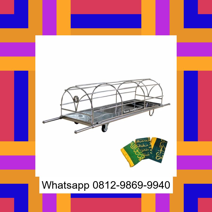 0812-9869-9940 Terbaik, Jual Keranda Mayat / Keranda Jenazah / Kurung batang stainless Bogor