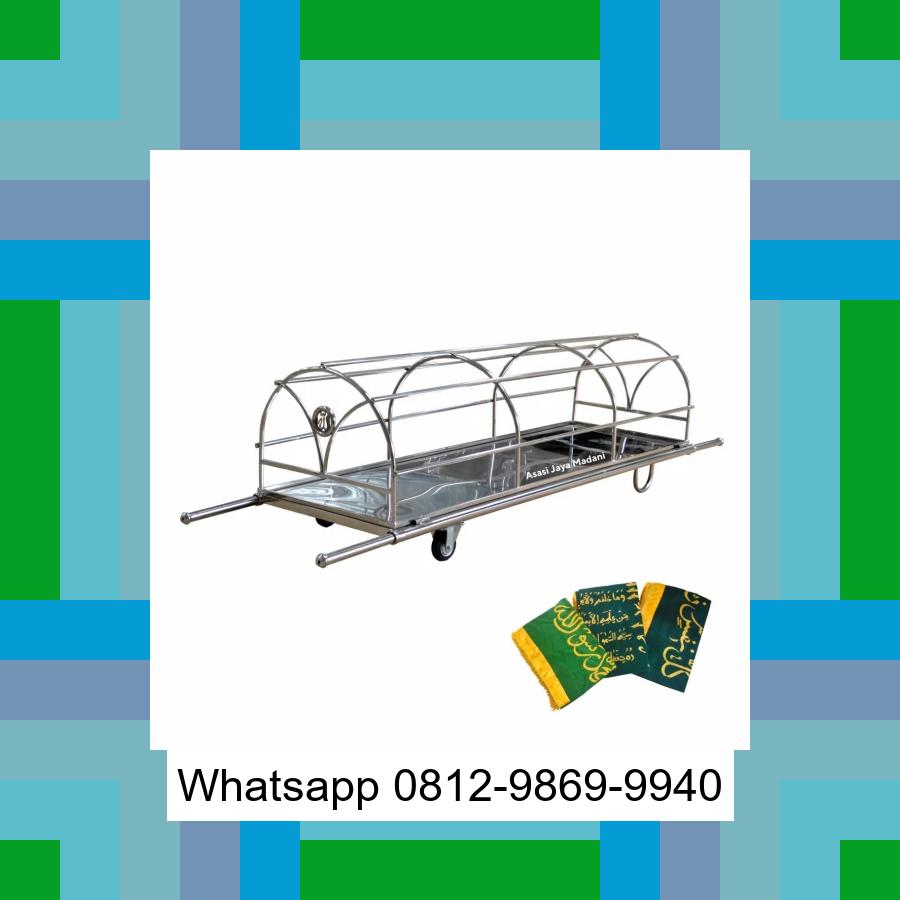 0812-9869-9940 Terbaik, Jual Keranda Mayat / Keranda Jenazah / Kurung batang stainless Curug