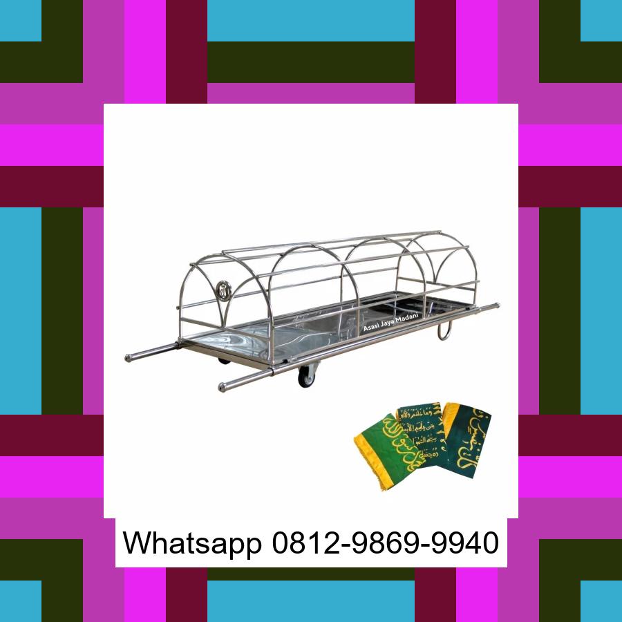 0812-9869-9940 Terbaik, Jual Keranda Mayat / Keranda Jenazah / Kurung batang stainless Geger Bitung