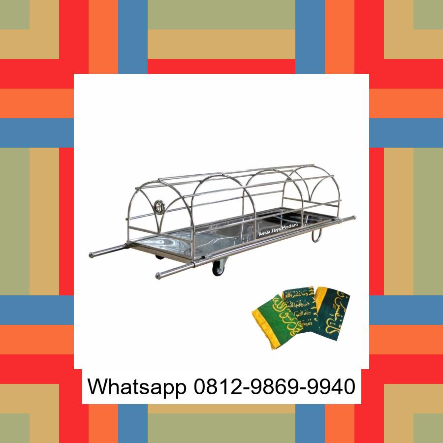 0812-9869-9940 Terbaik, Jual Keranda Mayat / Keranda Jenazah / Kurung batang stainless Gorontalo Utara