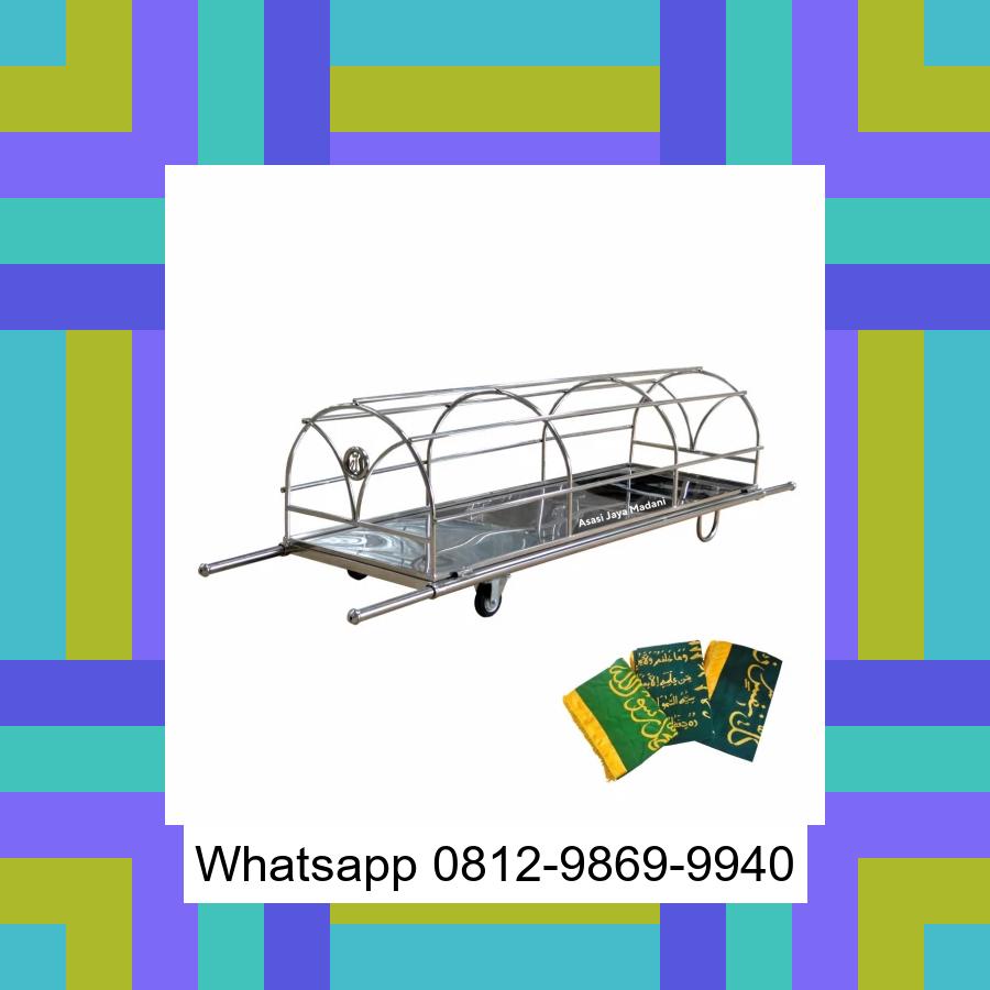 0812-9869-9940 Terbaik, Jual Keranda Mayat / Keranda Jenazah / Kurung batang stainless Jembrana