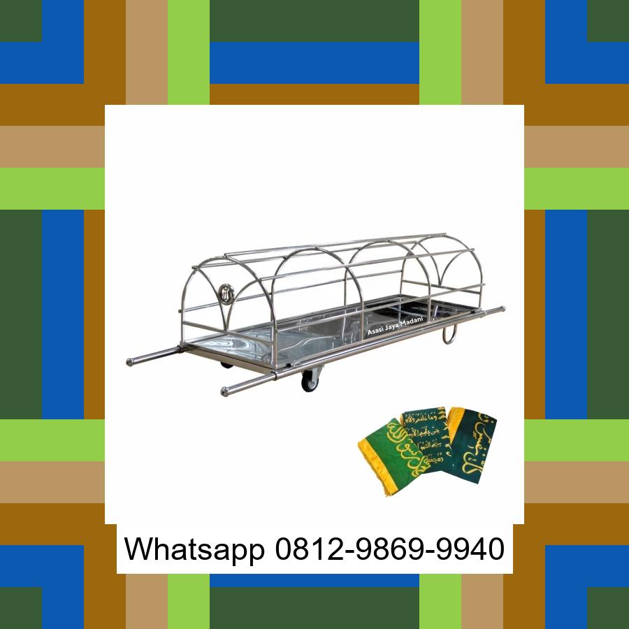 0812-9869-9940 Terbaik, Jual Keranda Mayat / Keranda Jenazah / Kurung batang stainless Klungkung