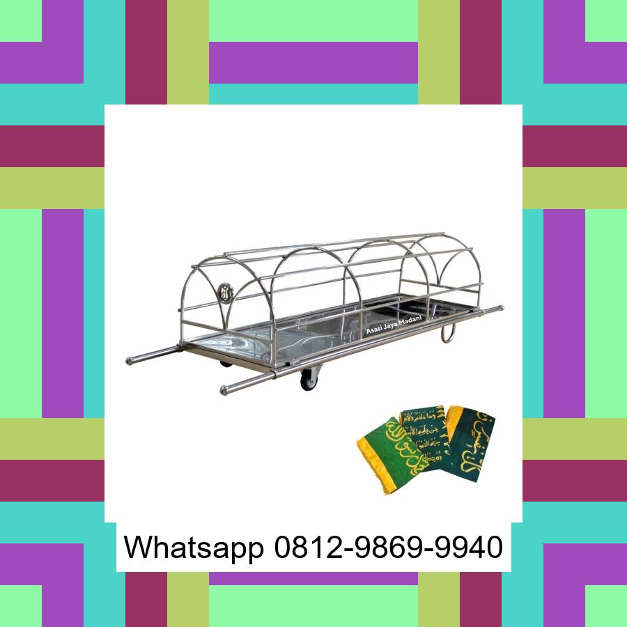 0812-9869-9940 Terbaik, Jual Keranda Mayat / Keranda Jenazah / Kurung batang stainless Lae Parira