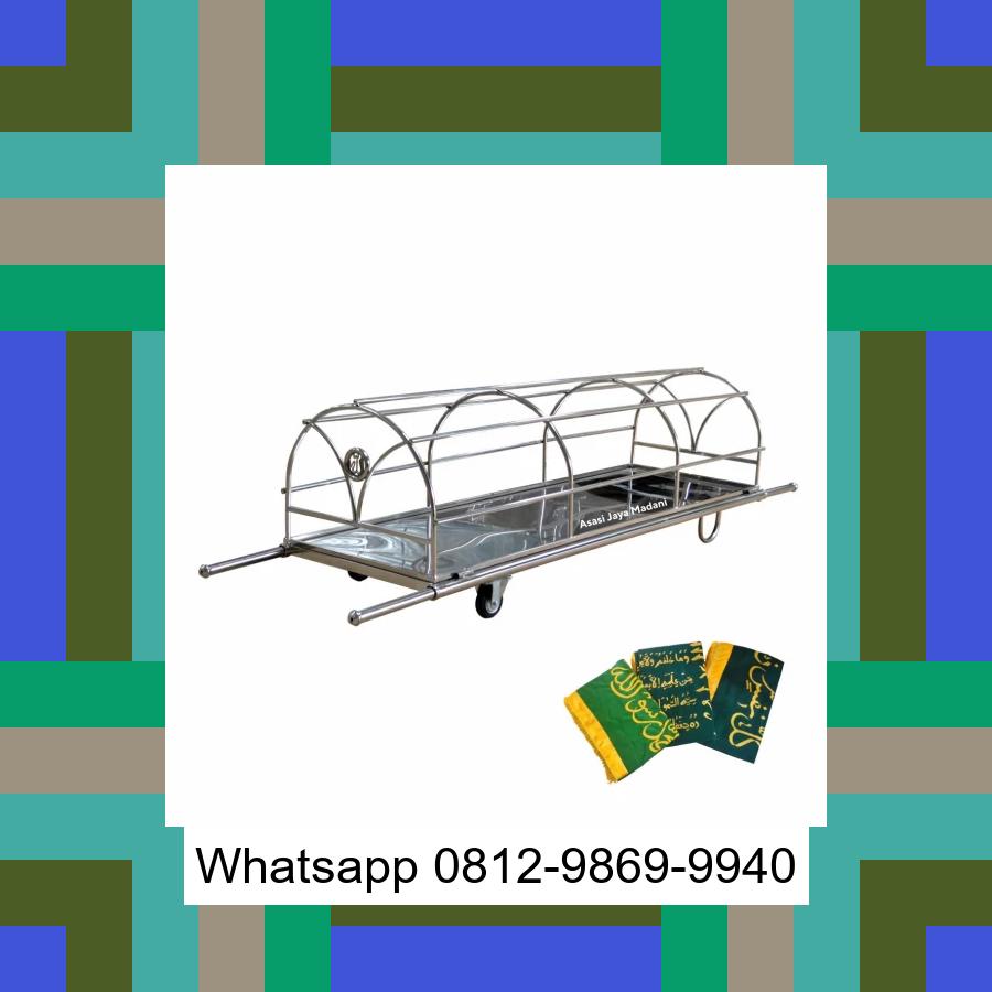 0812-9869-9940 Terbaik, Jual Keranda Mayat / Keranda Jenazah / Kurung batang stainless Magetan