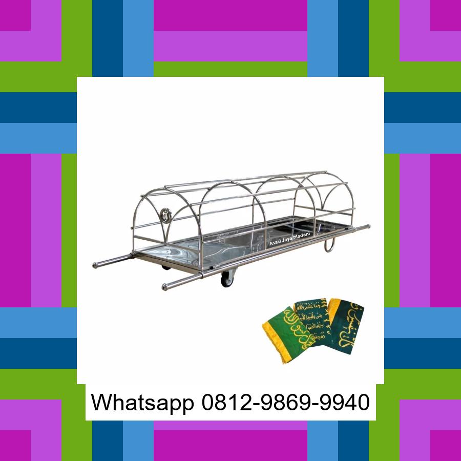 0812-9869-9940 Terbaik, Jual Keranda Mayat / Keranda Jenazah / Kurung batang stainless Serang