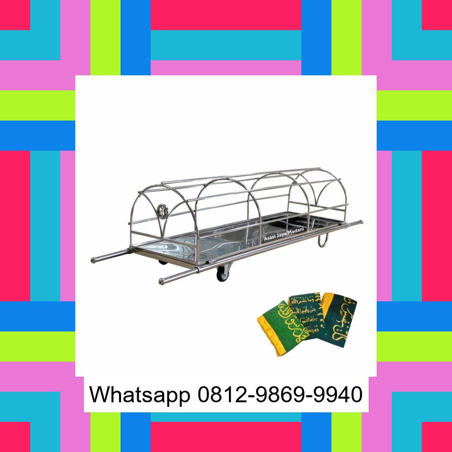 0812-9869-9940 Terbaik, Jual Keranda Mayat / Keranda Jenazah / Kurung batang stainless Subang