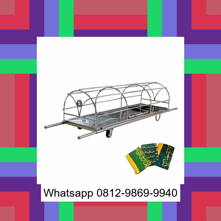 0812-9869-9940 Terbaik, Jual Keranda Mayat / Keranda Jenazah / Kurung batang stainless Subulussalam