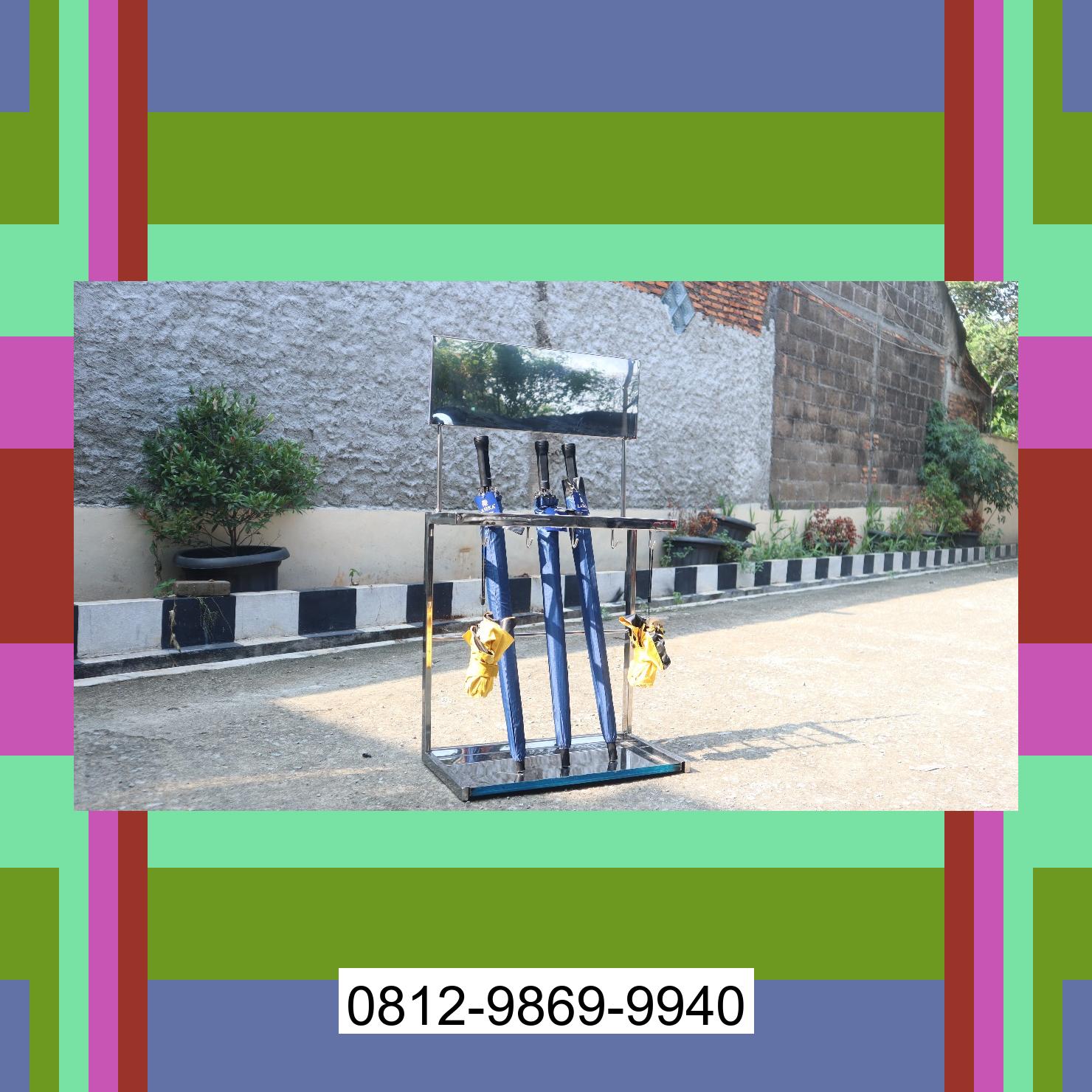 0812-9869-9940 Terbaik, Jual Rak Payung | Tempat Payung | Rak Tempat Stand Payung | Lemari Payung | Promo Launching Banama Tingang