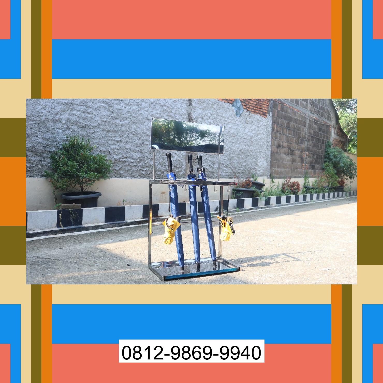 0812-9869-9940 Terbaik, Jual Rak Payung | Tempat Payung | Rak Tempat Stand Payung | Lemari Payung | Promo Launching Banyu Asin