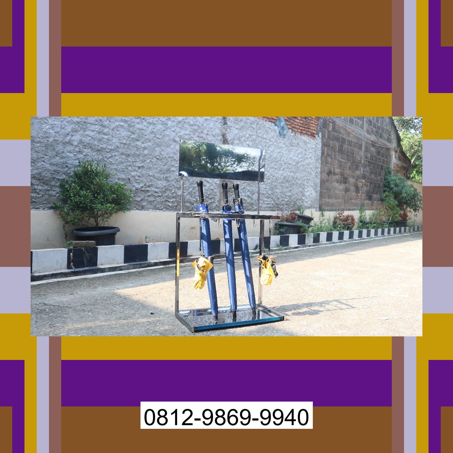 0812-9869-9940 Terbaik, Jual Rak Payung | Tempat Payung | Rak Tempat Stand Payung | Lemari Payung | Promo Launching Batu
