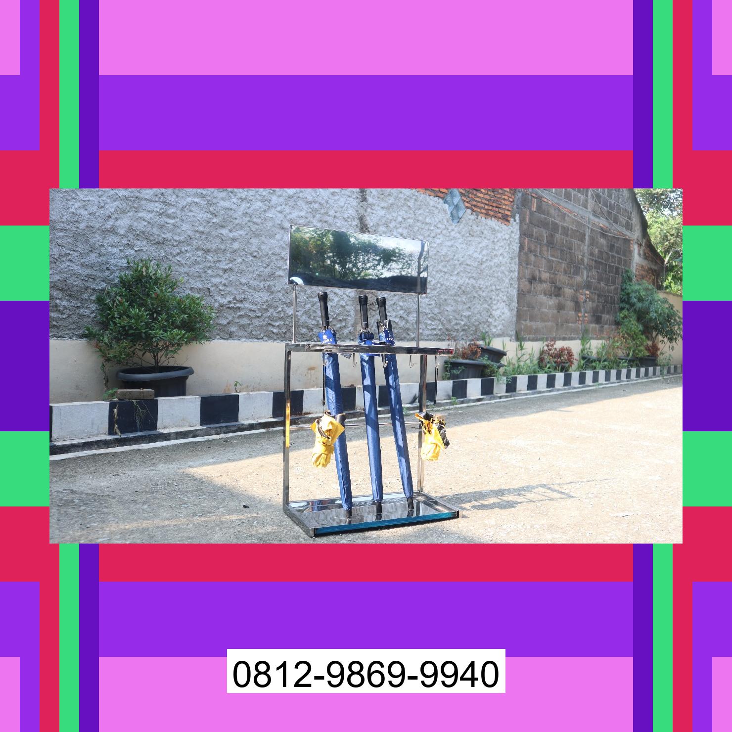 0812-9869-9940 Terbaik, Jual Rak Payung | Tempat Payung | Rak Tempat Stand Payung | Lemari Payung | Promo Launching Belitang Hulu