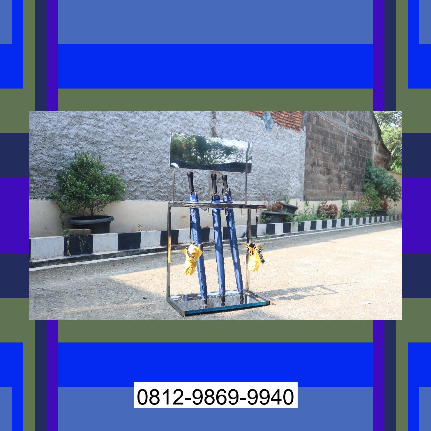 0812-9869-9940 Terbaik, Jual Rak Payung | Tempat Payung | Rak Tempat Stand Payung | Lemari Payung | Promo Launching Belitang Ii