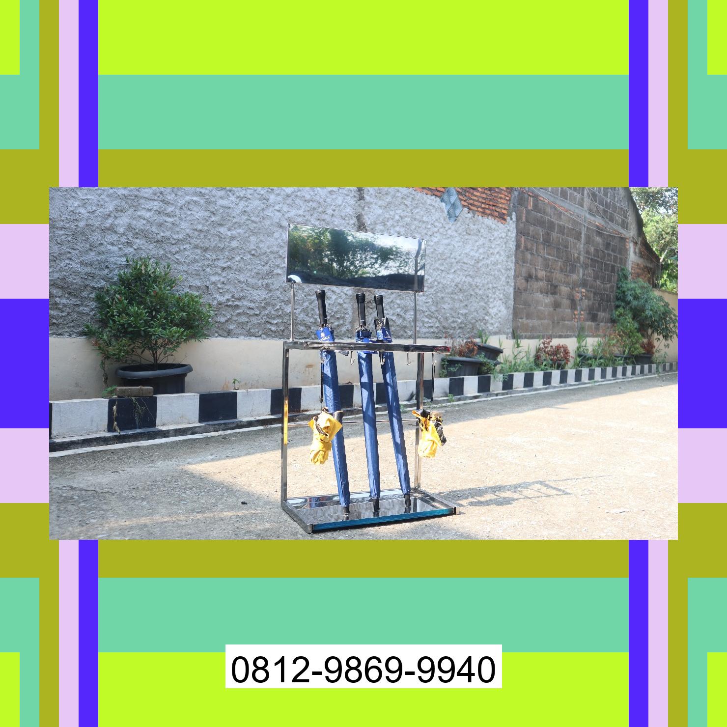 0812-9869-9940 Terbaik, Jual Rak Payung | Tempat Payung | Rak Tempat Stand Payung | Lemari Payung | Promo Launching Binjai Barat