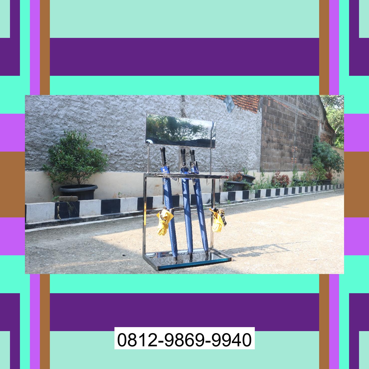 0812-9869-9940 Terbaik, Jual Rak Payung | Tempat Payung | Rak Tempat Stand Payung | Lemari Payung | Promo Launching Bitung