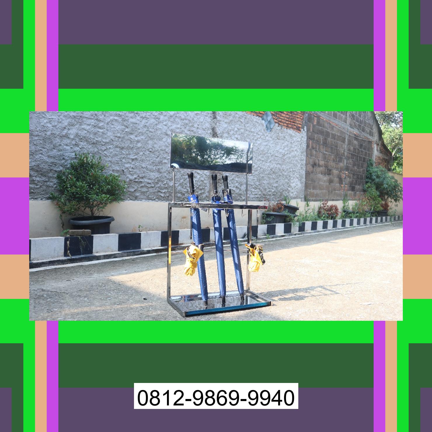 0812-9869-9940 Terbaik, Jual Rak Payung | Tempat Payung | Rak Tempat Stand Payung | Lemari Payung | Promo Launching Blitar