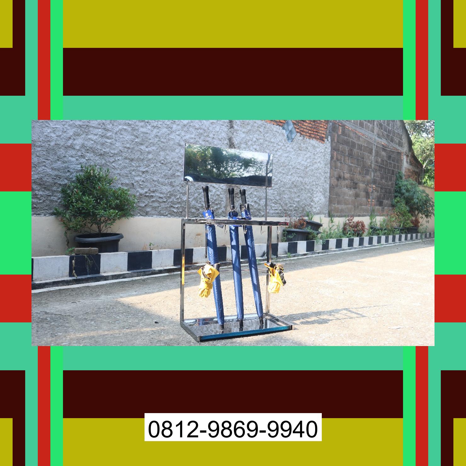 0812-9869-9940 Terbaik, Jual Rak Payung | Tempat Payung | Rak Tempat Stand Payung | Lemari Payung | Promo Launching Bombana