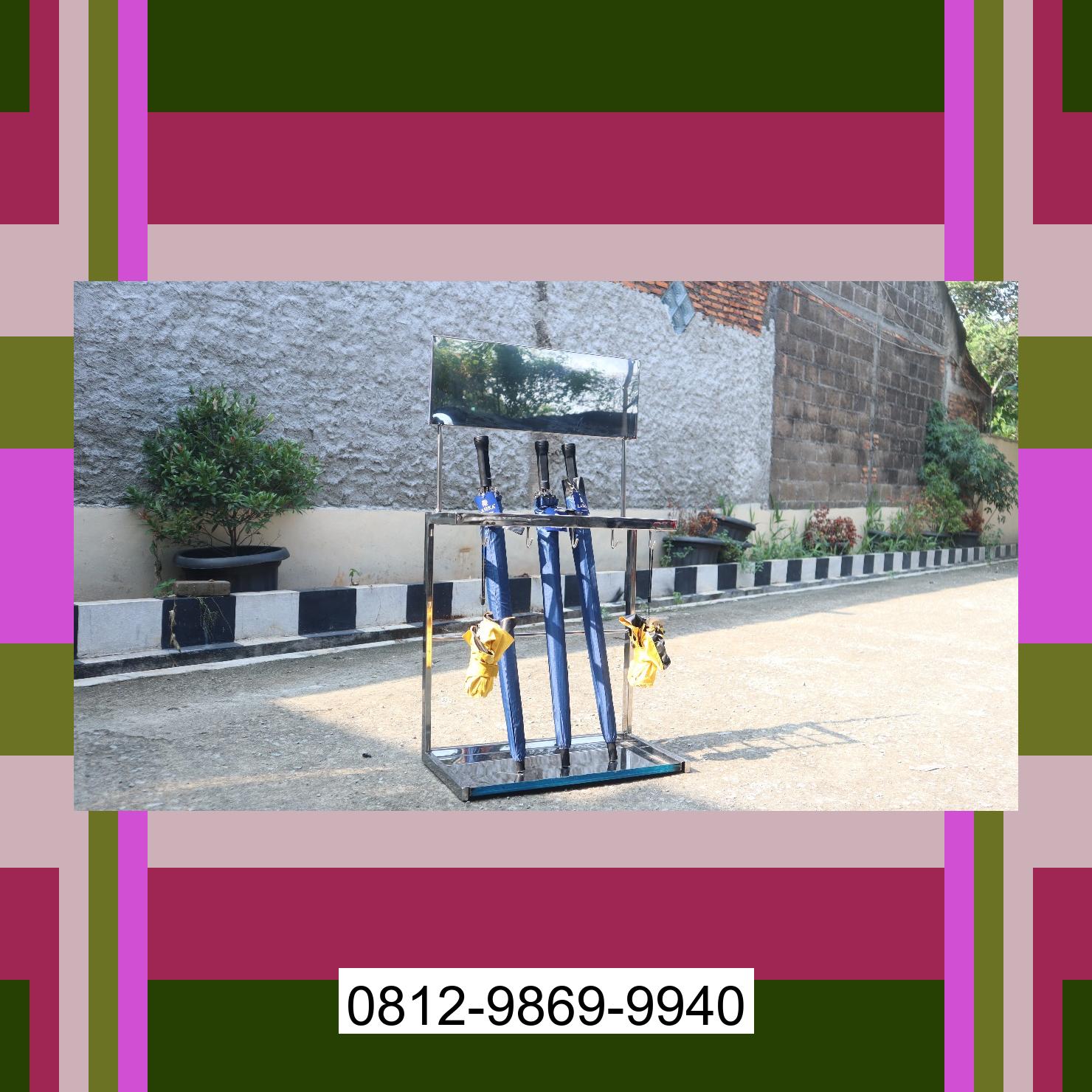 0812-9869-9940 Terbaik, Jual Rak Payung | Tempat Payung | Rak Tempat Stand Payung | Lemari Payung | Promo Launching Bone Bolango