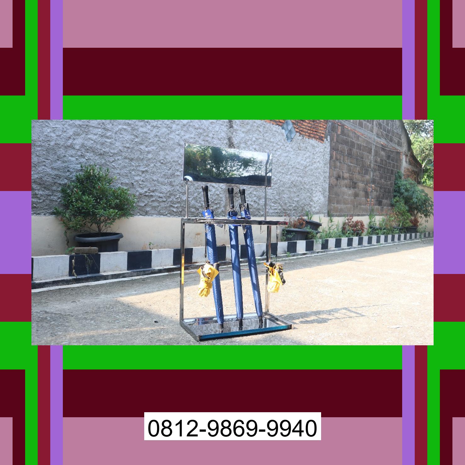 0812-9869-9940 Terbaik, Jual Rak Payung | Tempat Payung | Rak Tempat Stand Payung | Lemari Payung | Promo Launching Bualemo