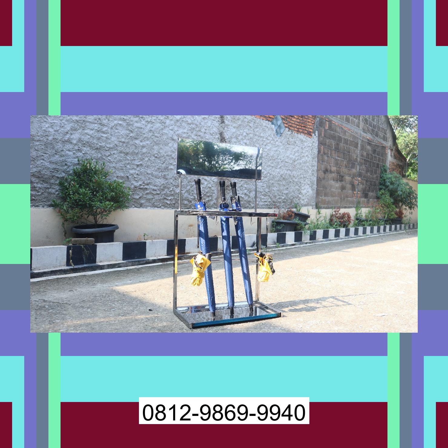 0812-9869-9940 Terbaik, Jual Rak Payung | Tempat Payung | Rak Tempat Stand Payung | Lemari Payung | Promo Launching Buay Pematang Ribu Ranau Tengah