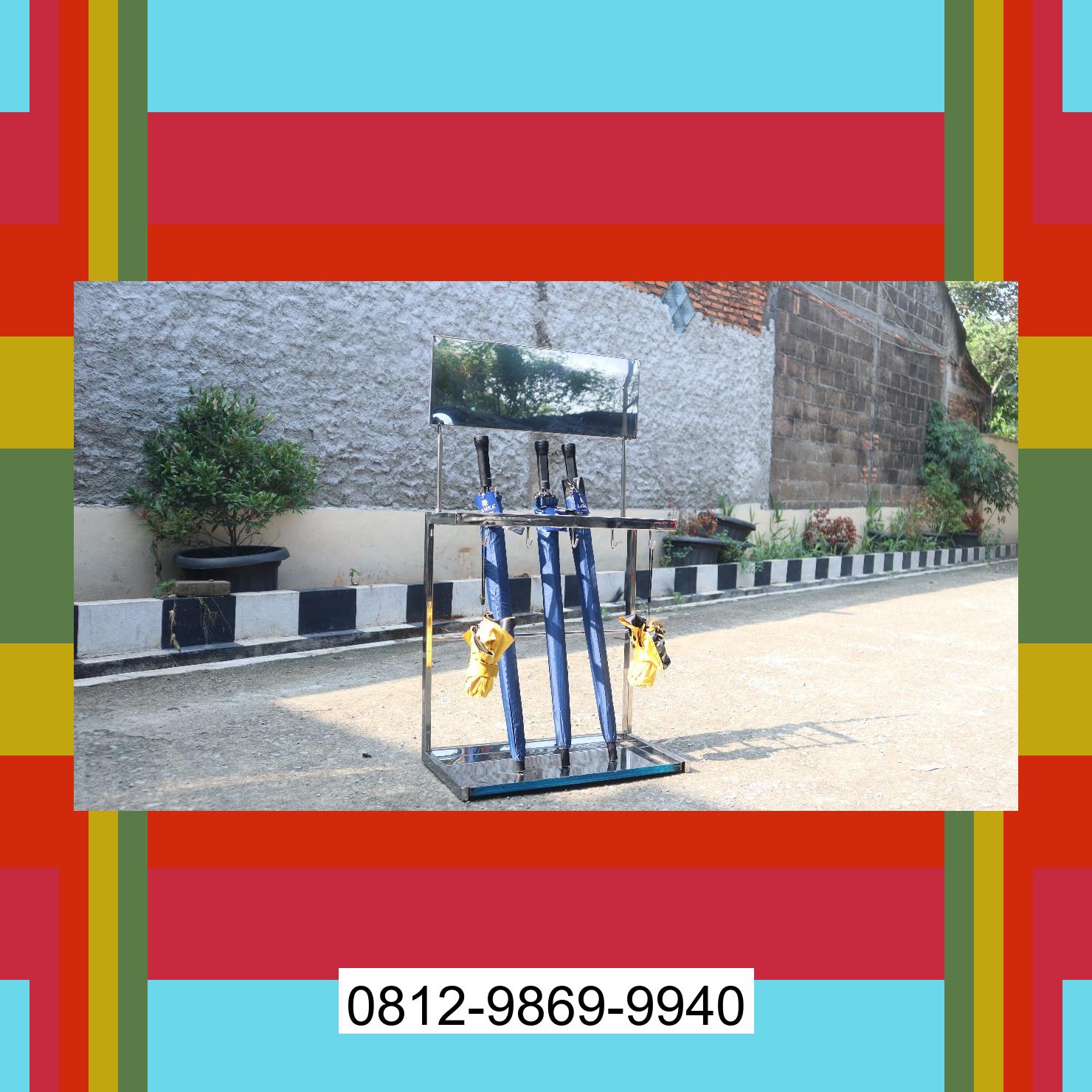 0812-9869-9940 Terbaik, Jual Rak Payung | Tempat Payung | Rak Tempat Stand Payung | Lemari Payung | Promo Launching Busang