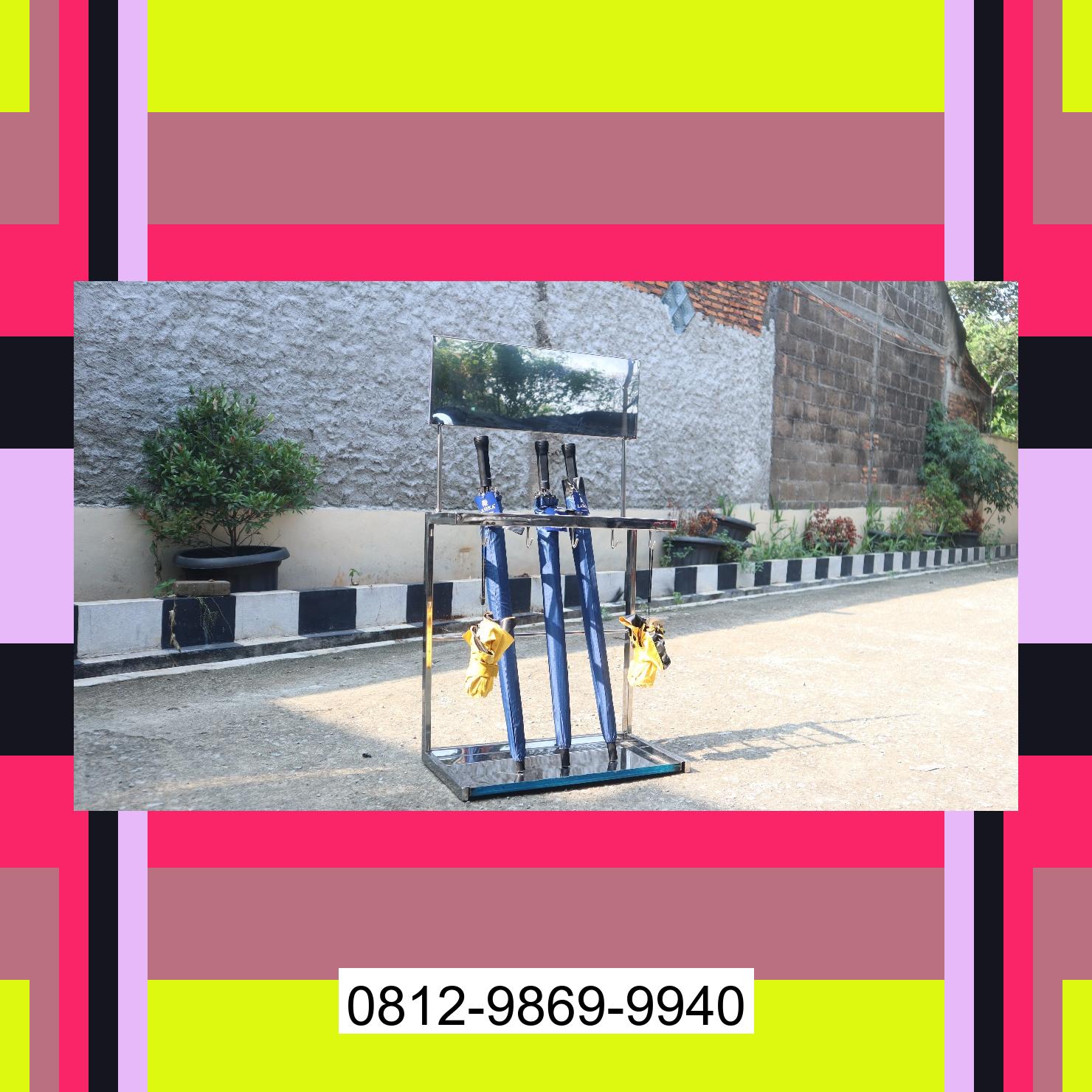0812-9869-9940 Terbaik, Jual Rak Payung | Tempat Payung | Rak Tempat Stand Payung | Lemari Payung | Promo Launching Buton Tengah