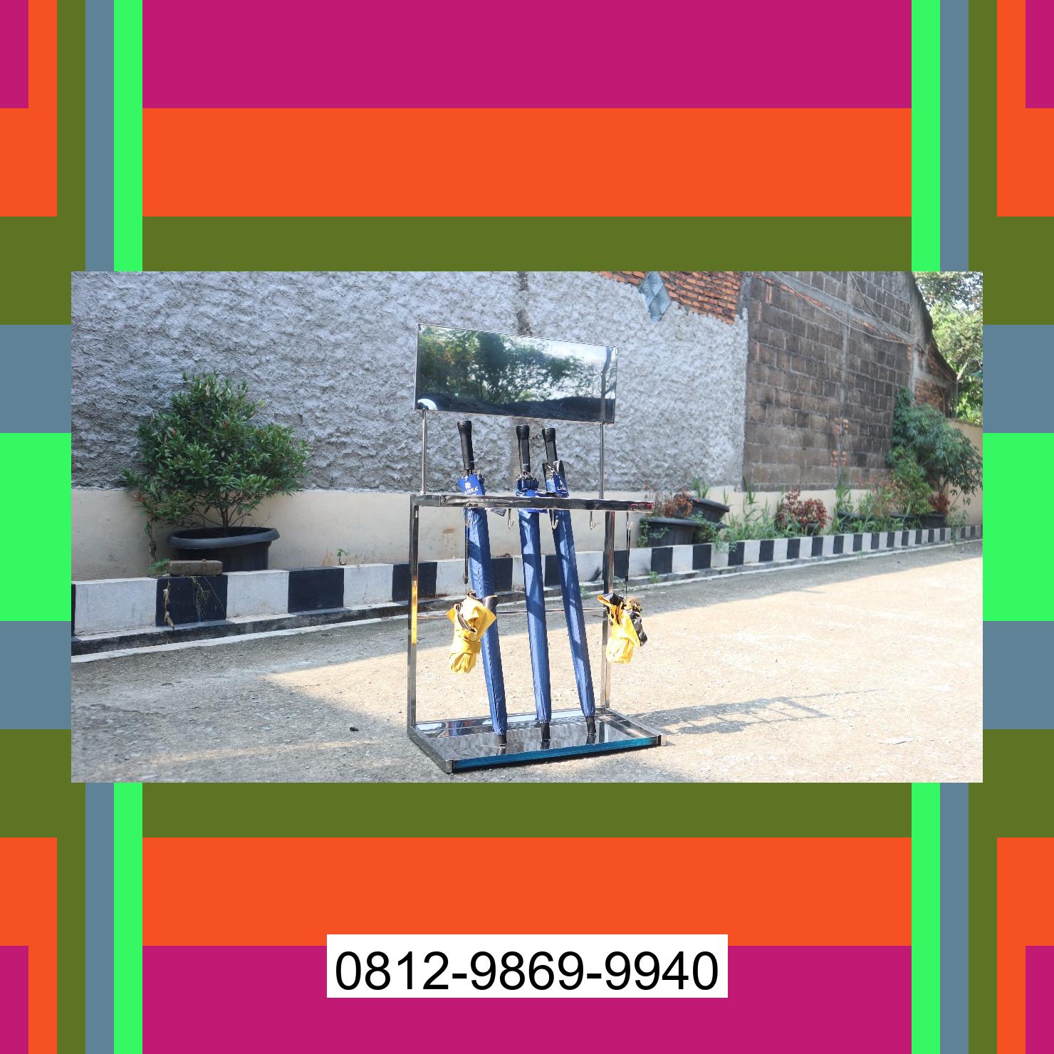 0812-9869-9940 Terbaik, Jual Rak Payung | Tempat Payung | Rak Tempat Stand Payung | Lemari Payung | Promo Launching Cengal