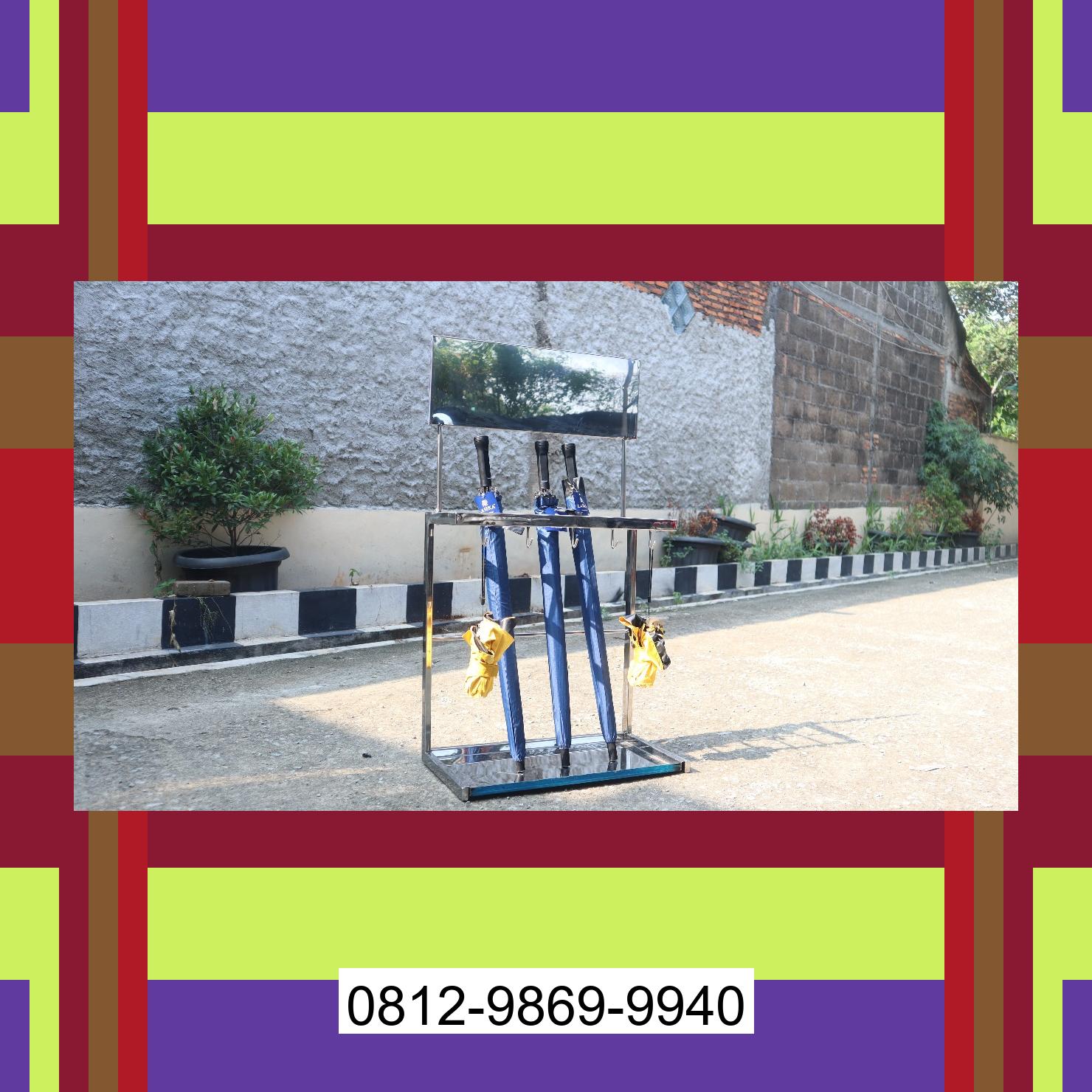 0812-9869-9940 Terbaik, Jual Rak Payung | Tempat Payung | Rak Tempat Stand Payung | Lemari Payung | Promo Launching Dempo Utara