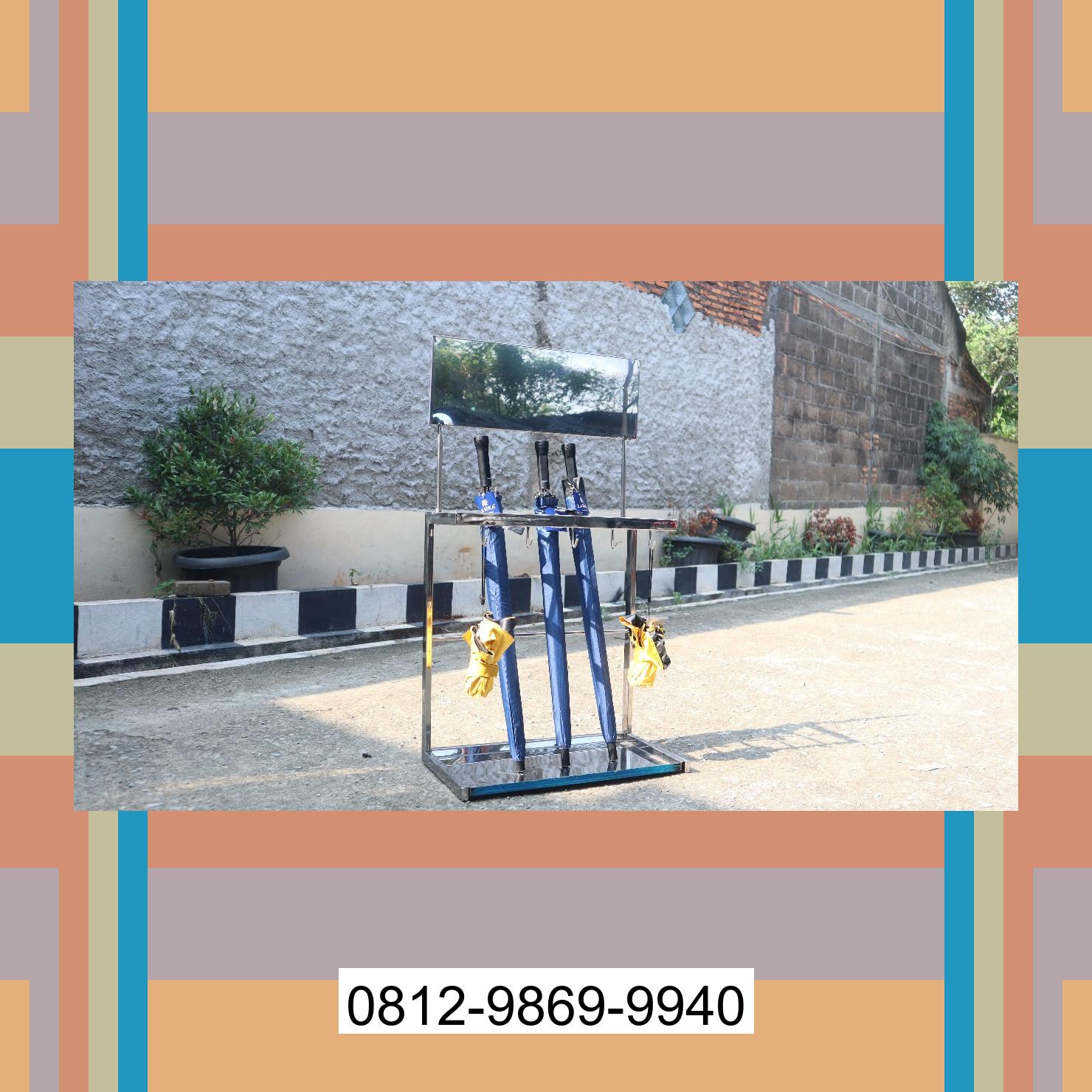 0812-9869-9940 Terbaik, Jual Rak Payung | Tempat Payung | Rak Tempat Stand Payung | Lemari Payung | Promo Launching Halmahera Timur