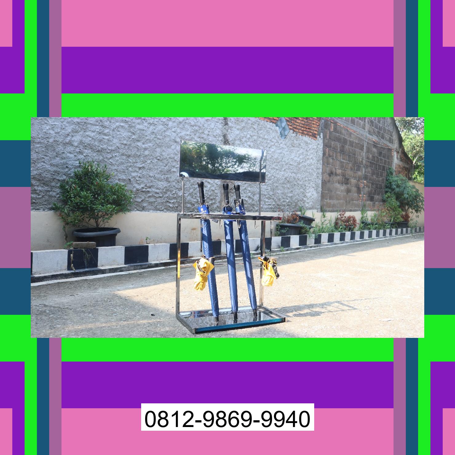 0812-9869-9940 Terbaik, Jual Rak Payung | Tempat Payung | Rak Tempat Stand Payung | Lemari Payung | Promo Launching Hili Serangkai