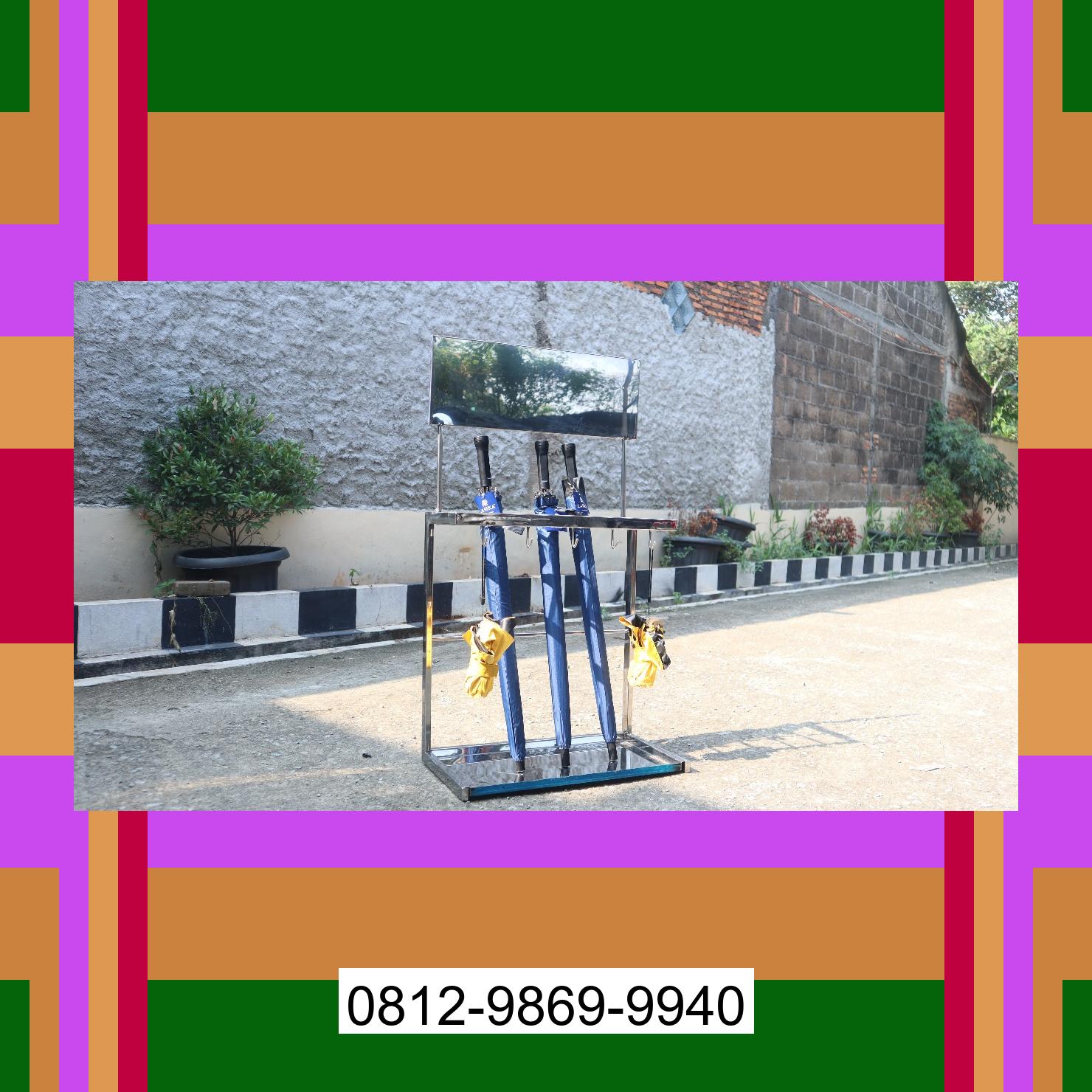 0812-9869-9940 Terbaik, Jual Rak Payung | Tempat Payung | Rak Tempat Stand Payung | Lemari Payung | Promo Launching Hulu Sungai Utara