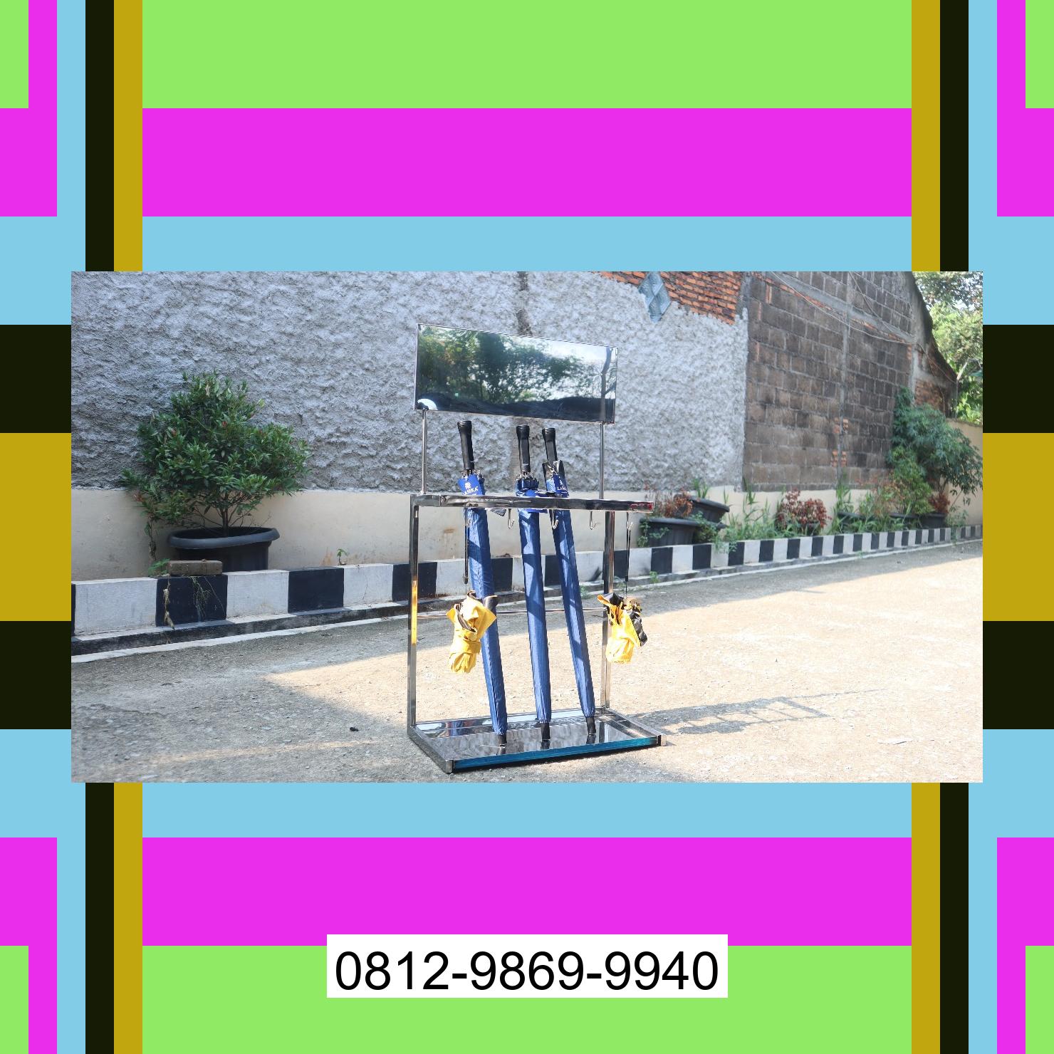 0812-9869-9940 Terbaik, Jual Rak Payung | Tempat Payung | Rak Tempat Stand Payung | Lemari Payung | Promo Launching Jombang